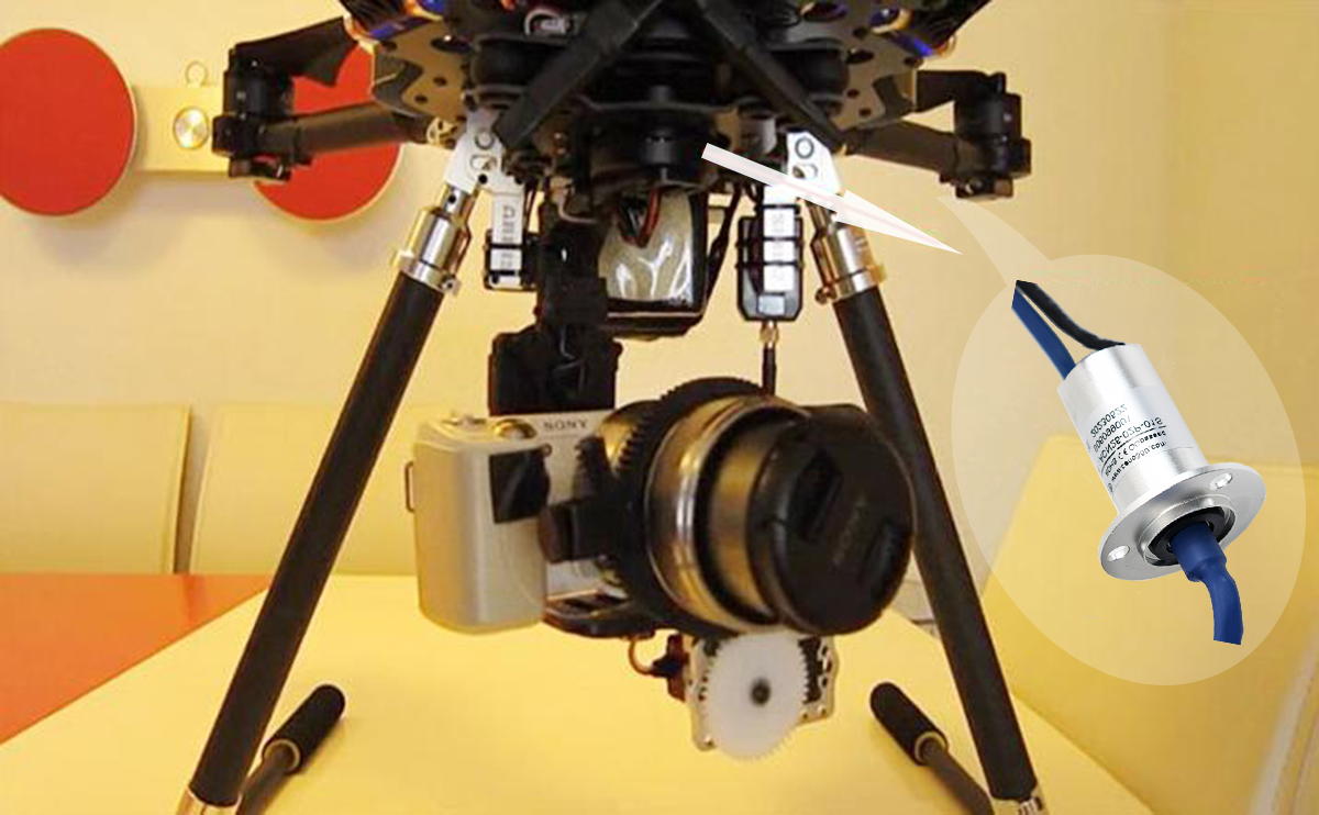 CENO Miniature slip ring capsule apply to the drone or UAV