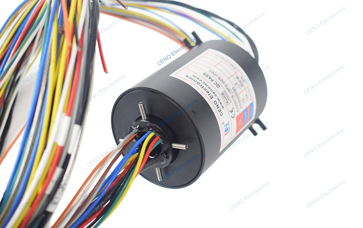 ECN015-15P2-02S-IP65 Water proof CAN BUS Slip Ring