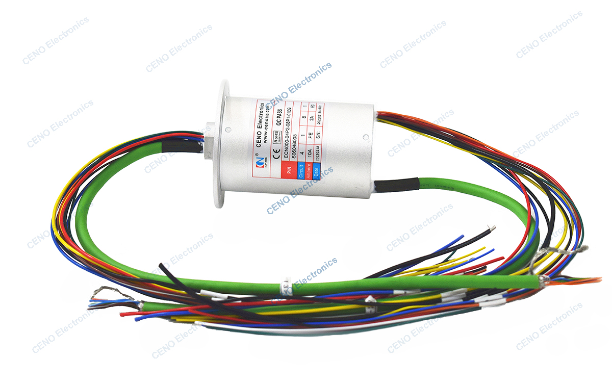 ECN000-04P2-08P1-01EG Gigabit Ethernet Slip Ring