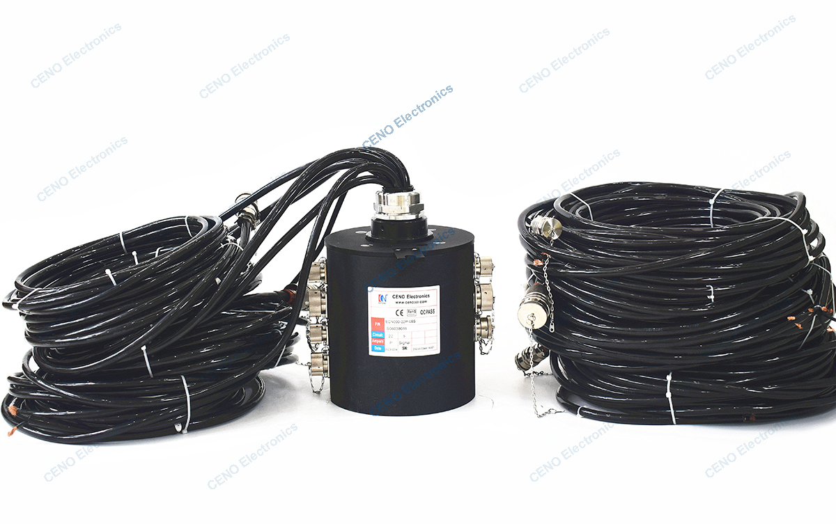 ECN000-22P-05S Megabit Ethernet Slip Ring