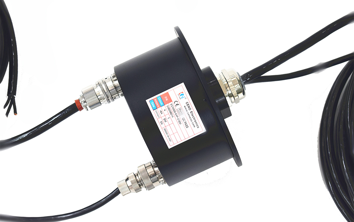 ECN000-04P-01EM  Megabit Ethernet Slip Ring