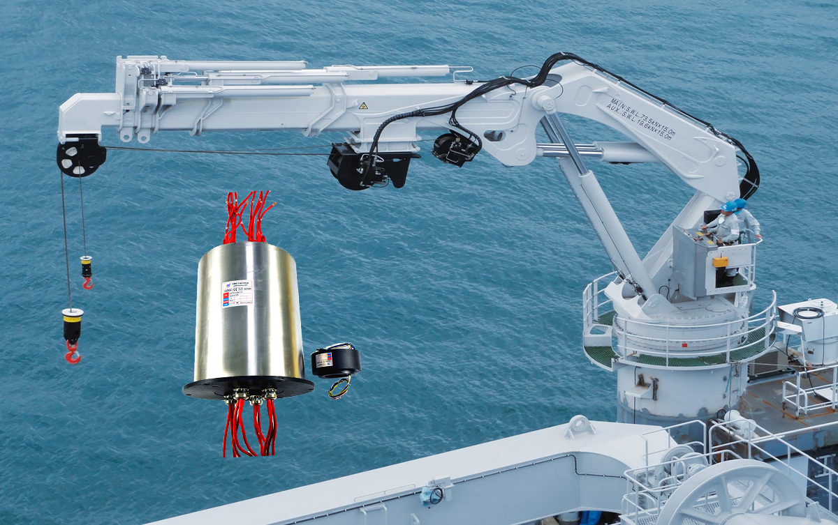 Slip Ring Apply To Marine Crane