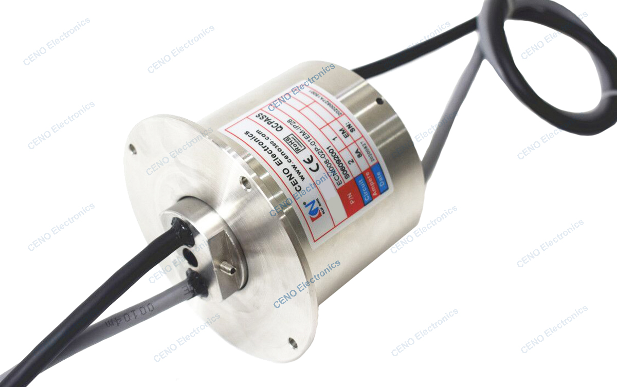 ECN008-02P-01EM-IP68  Water-proof slip ring