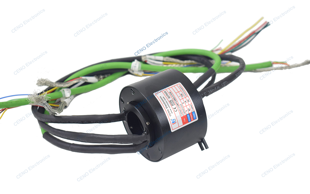 ECN013-04P2-08S-01EM  Ethernet Slip Ring