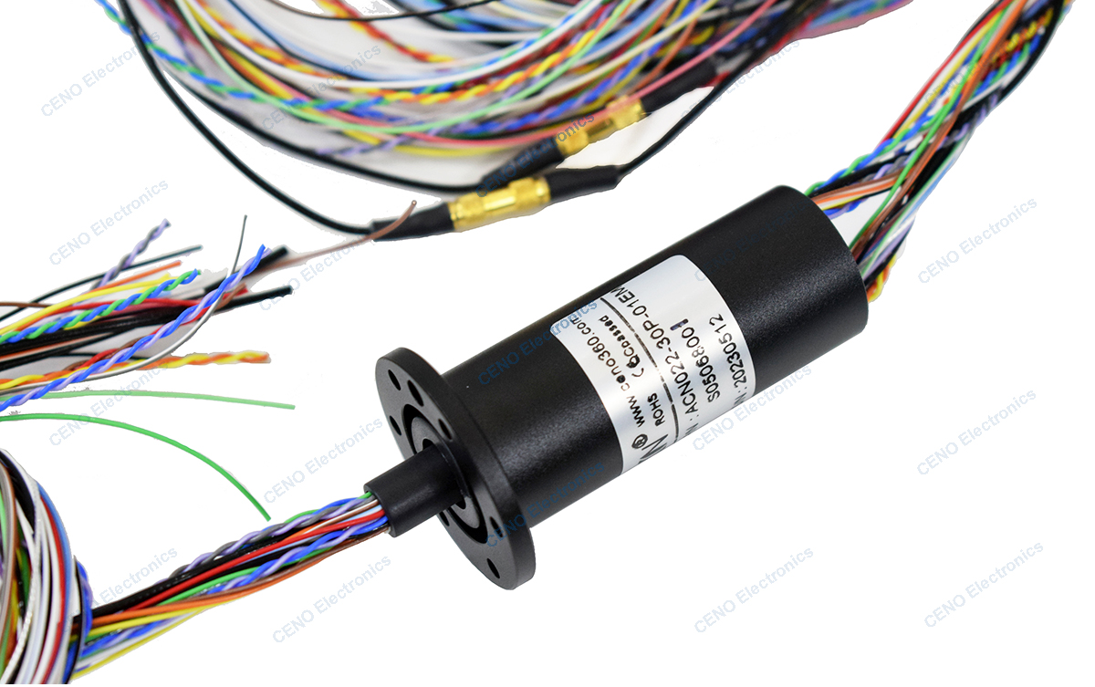 ACN022-30P-01EM Capsule Slip Ring With HDMI Signal