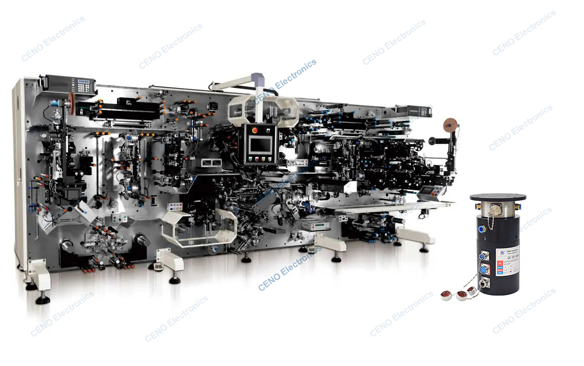 CENO slip ring used on the Lithium battery winding machines