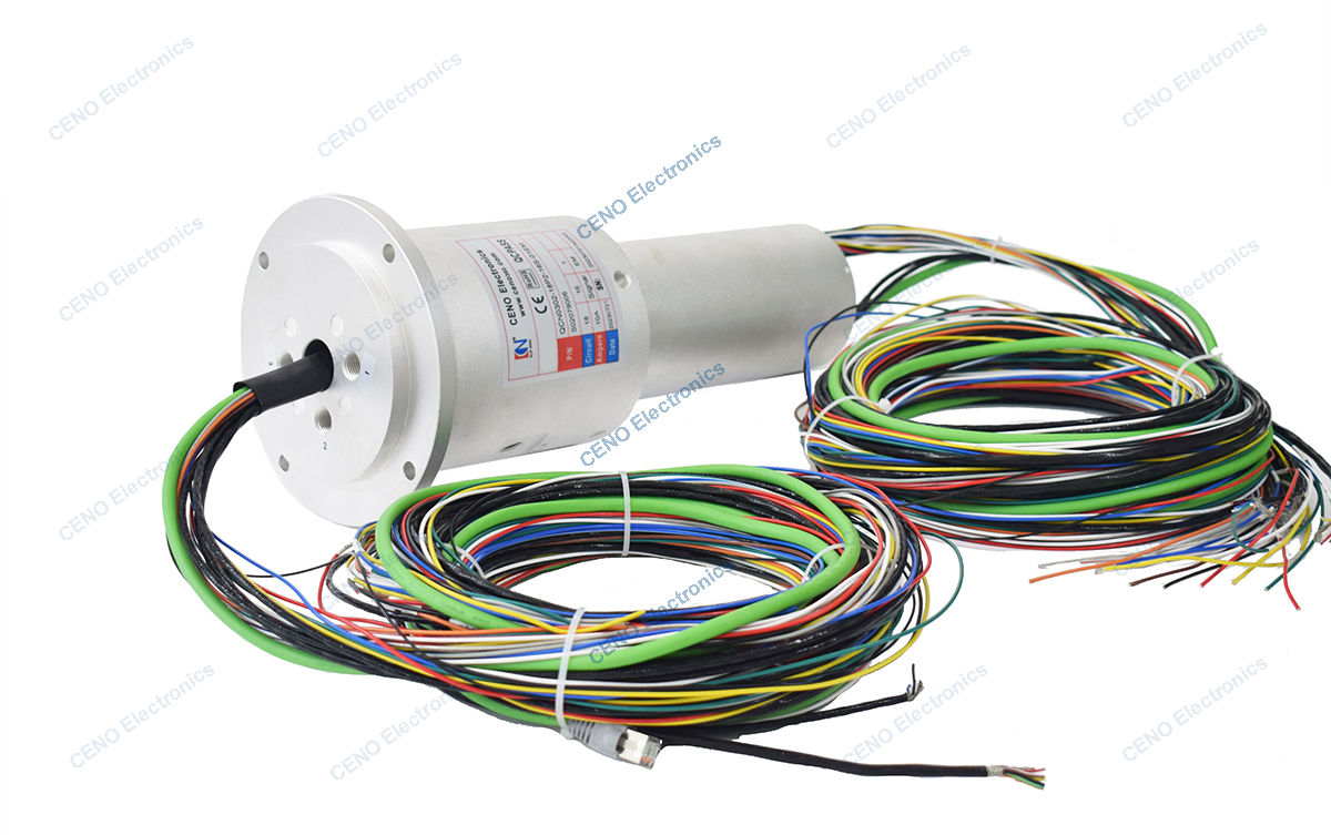 QCN0302-18P2-16S-01EM Integrated Pneumatic Slip Ring