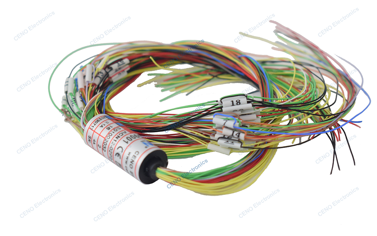 ACN12-02P2-02P1-16S Low Temperature Capsule Slip Ring