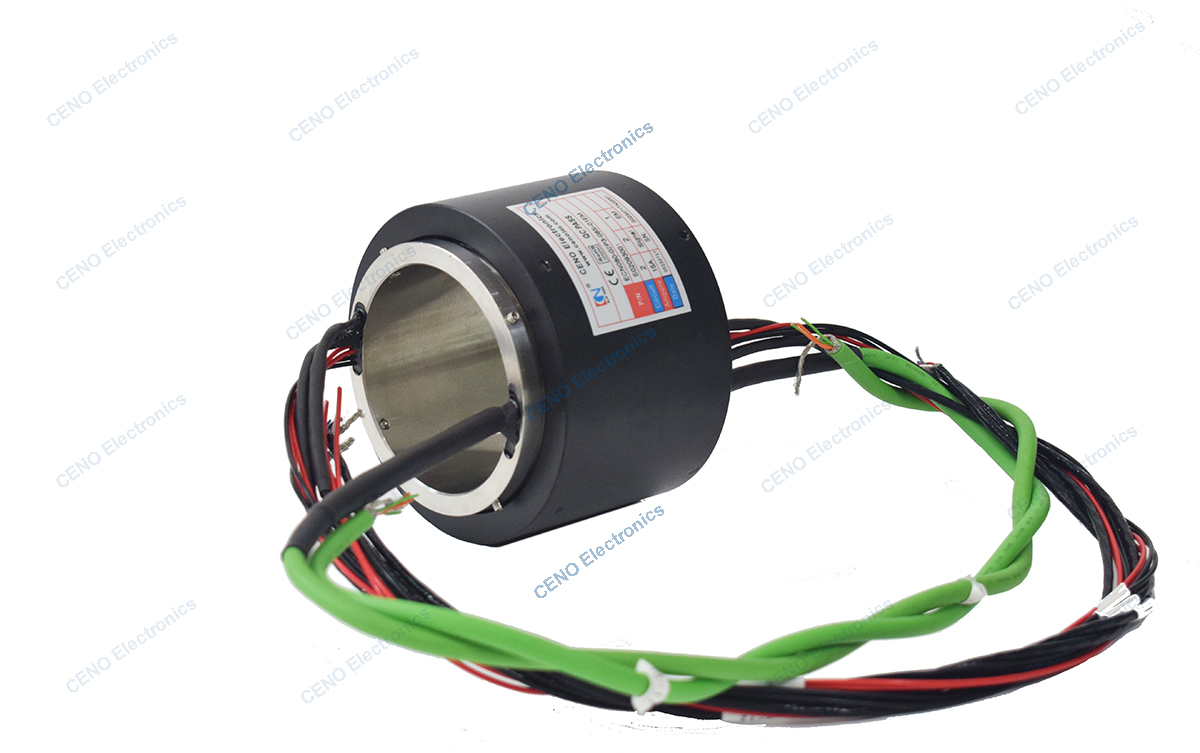 ECN080-02P3-08S-01EM  Ethernet Slip Ring