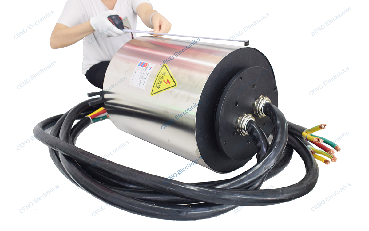 BHCN-C-08250-IP66 High Current Carbon Brush Slip Ring