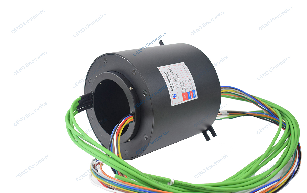 ECN127-09P5-05EM Ethernet Slip Ring