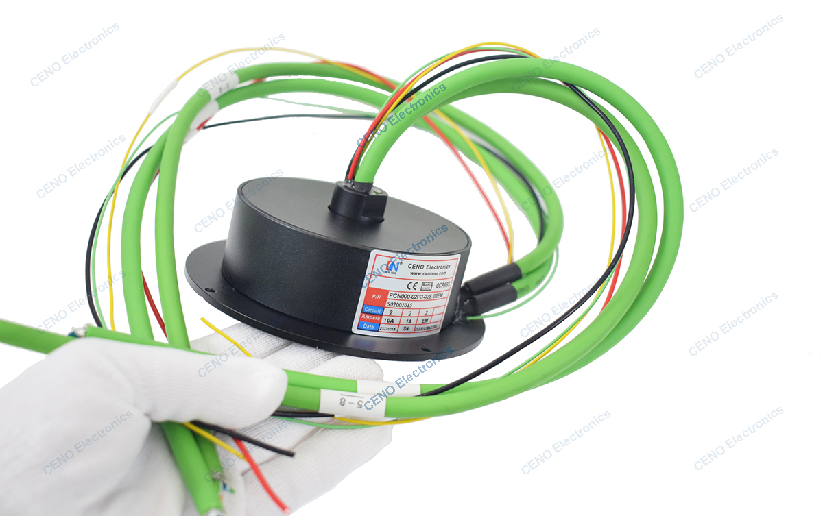 PCN000-02P2-02S-02EM Pancake Slip Ring