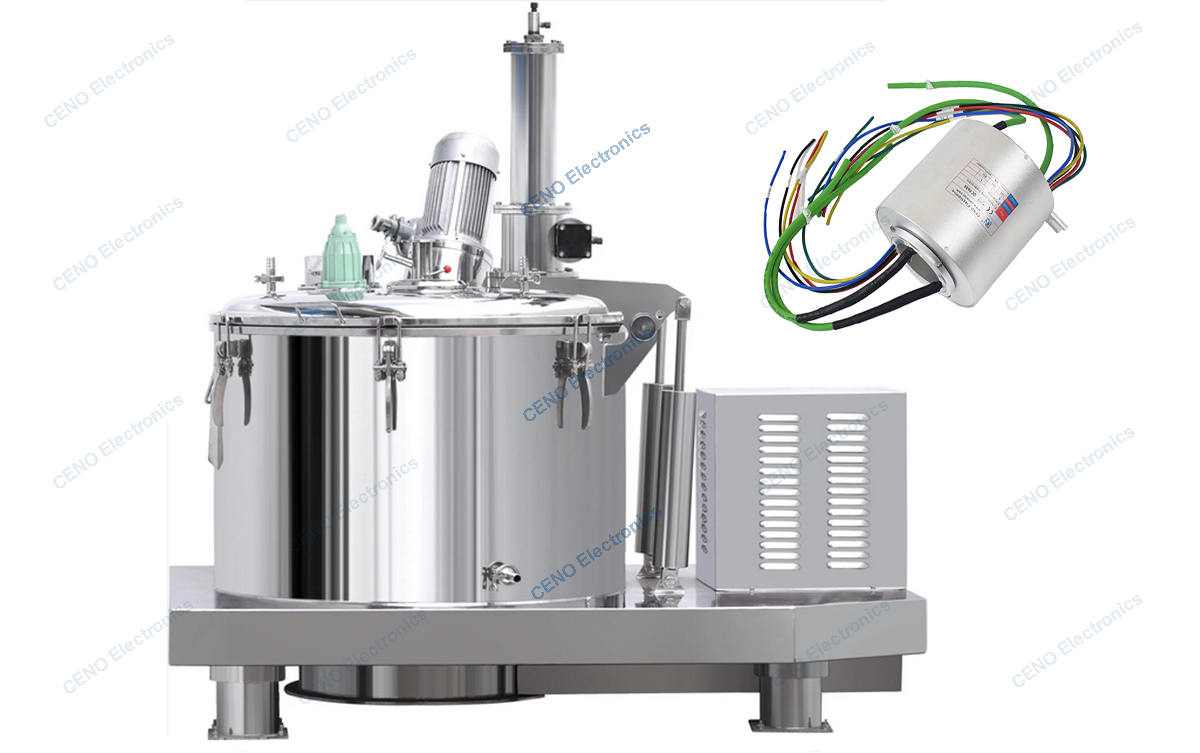 Ethernet Signal Slip ring designed for Centrifuge