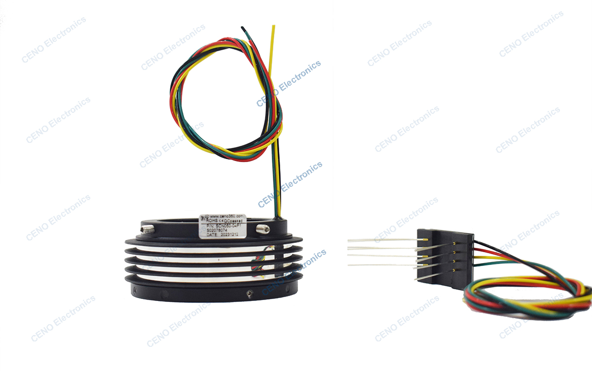 SCN050-04P1 Platter Carbon Brush Slip Ring