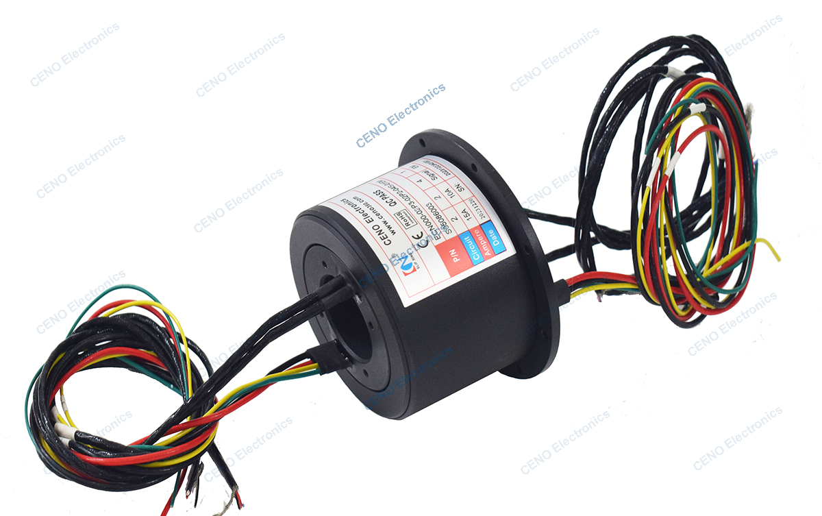 ECN000-02P3-02P2-04S-01EM Low Temperature Ethernet Slip Ring