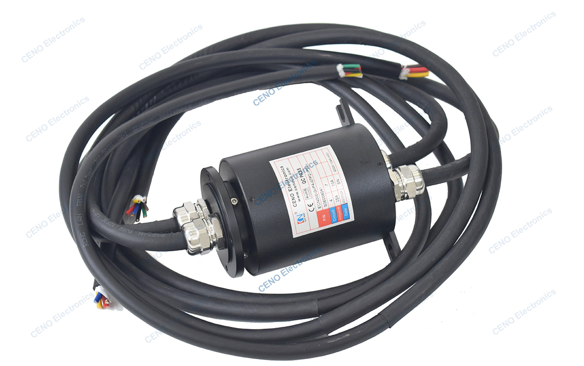 ECN000-04P4-07P2-IP65  Water proof Slip Ring