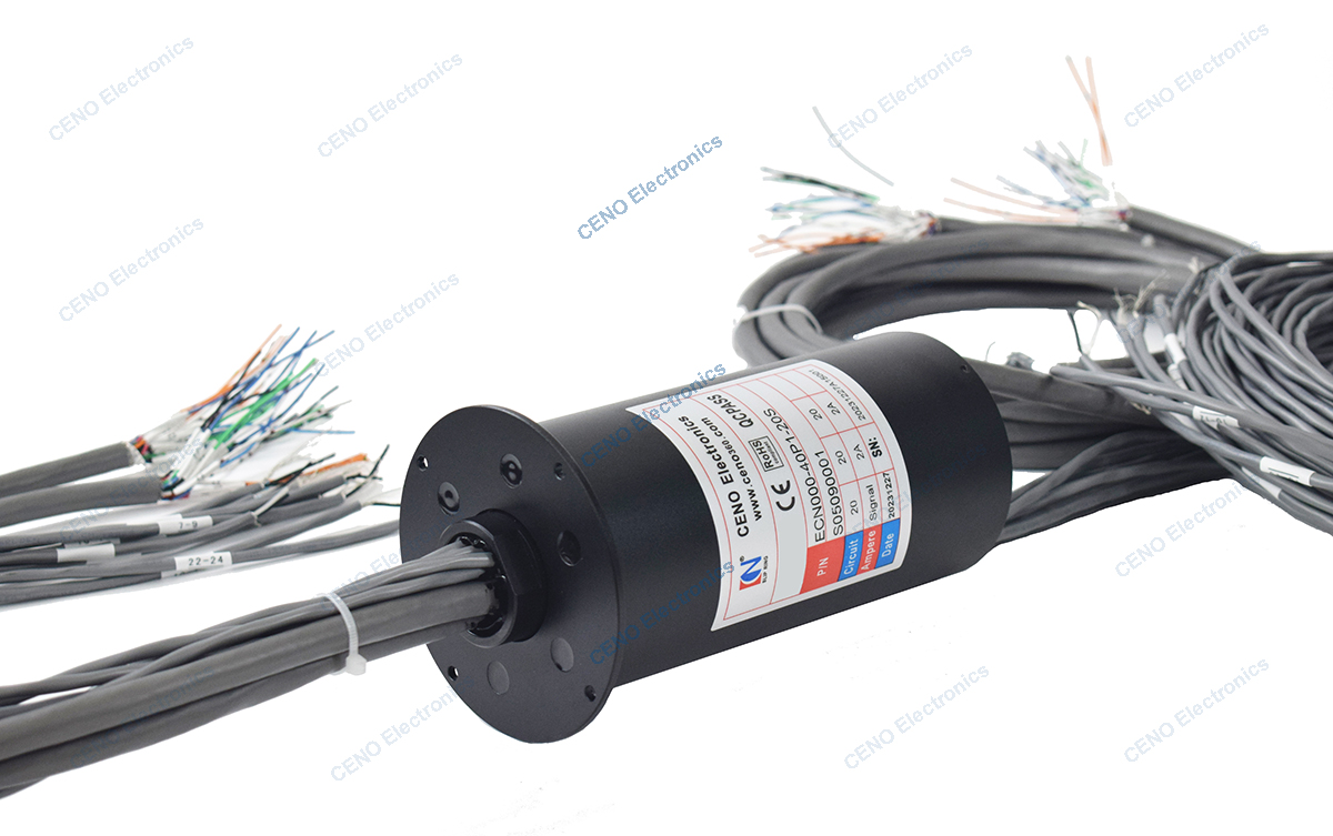 ECN000-40P1-20S Multi-channels Signal Slip Ring