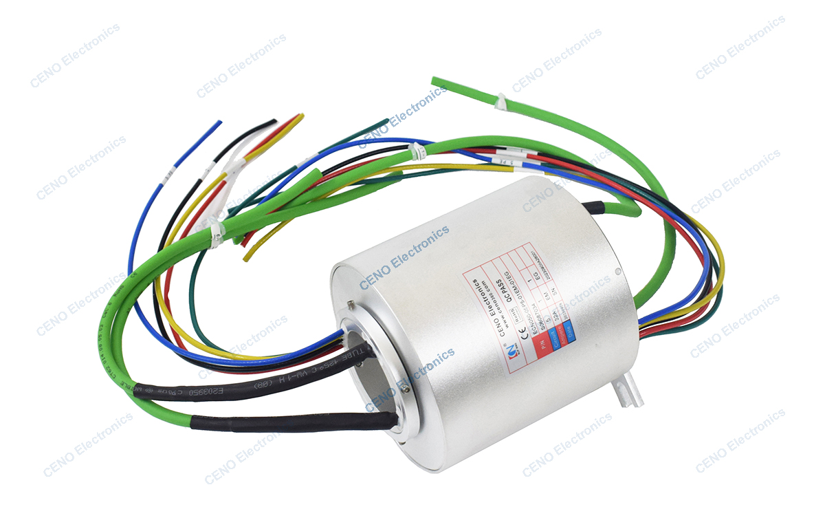 CENO Industry Robot Slip Ring with Through Hole & Ethernet Signal
