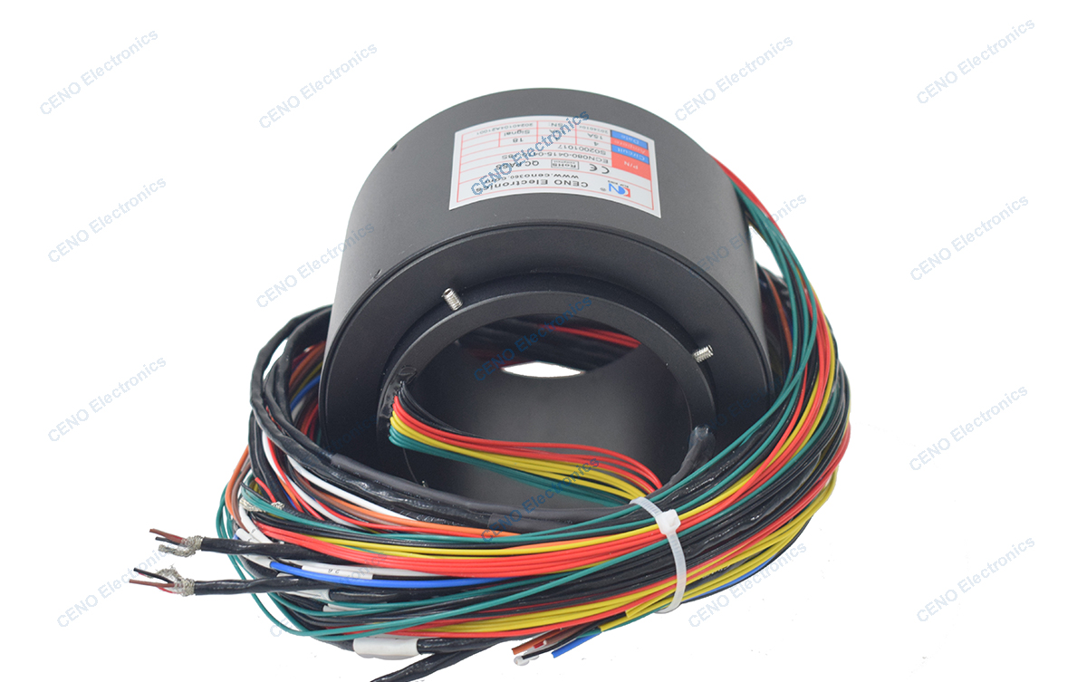 ECN080-0415-0410-18S  Low Temperature Signal Slip Ring