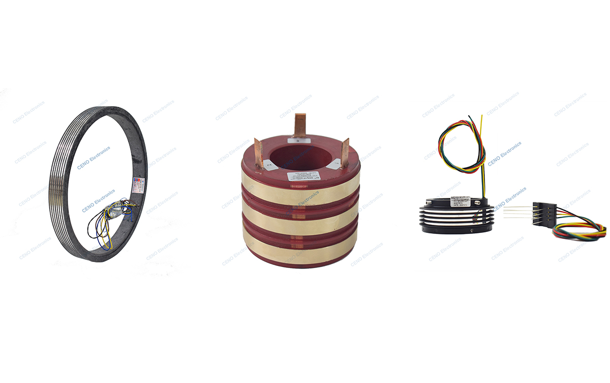 Slip rings used in AC generator