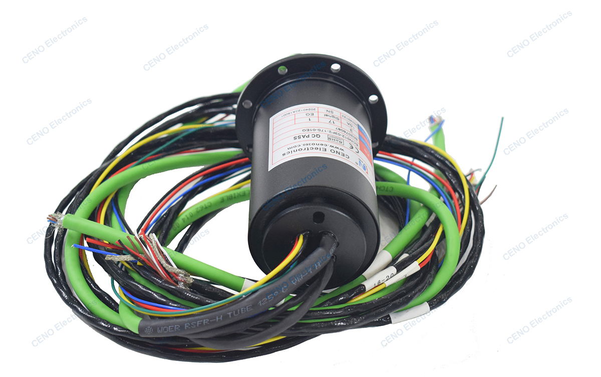 ECN012-03P2-17S-01EG  Low Temperature Ethernet Slip Ring