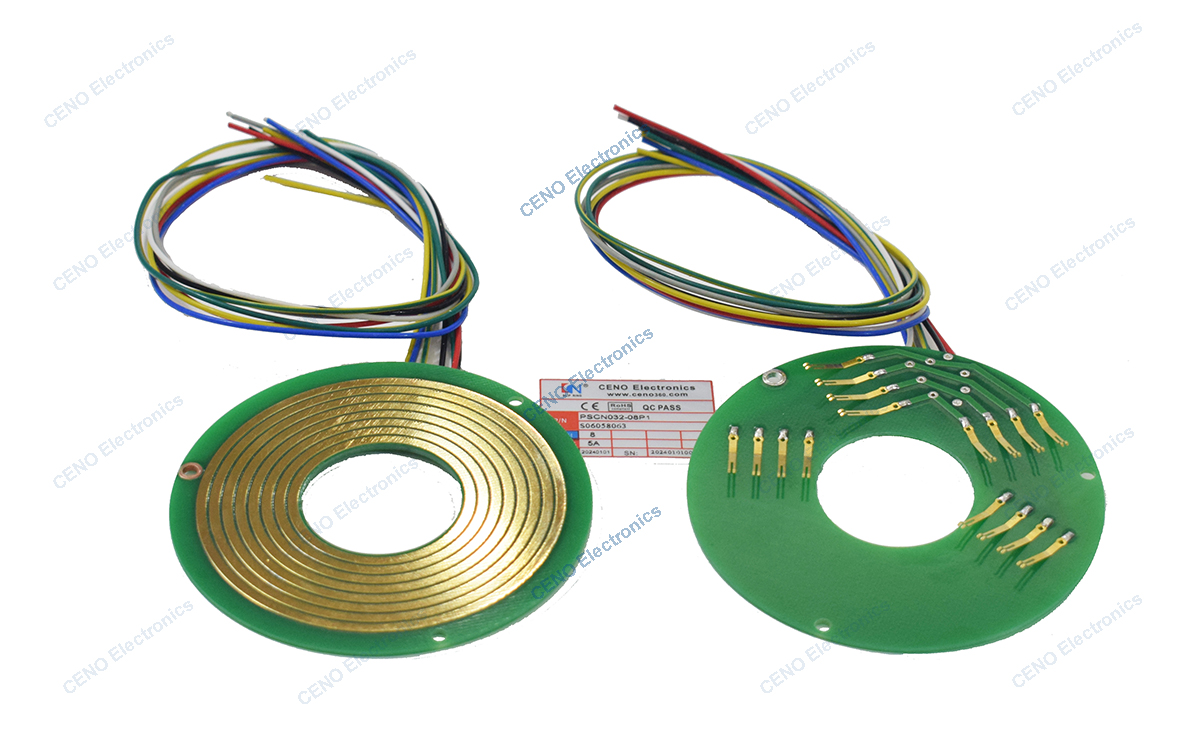 PSCN032-08P1  Platter PCB Slip Ring