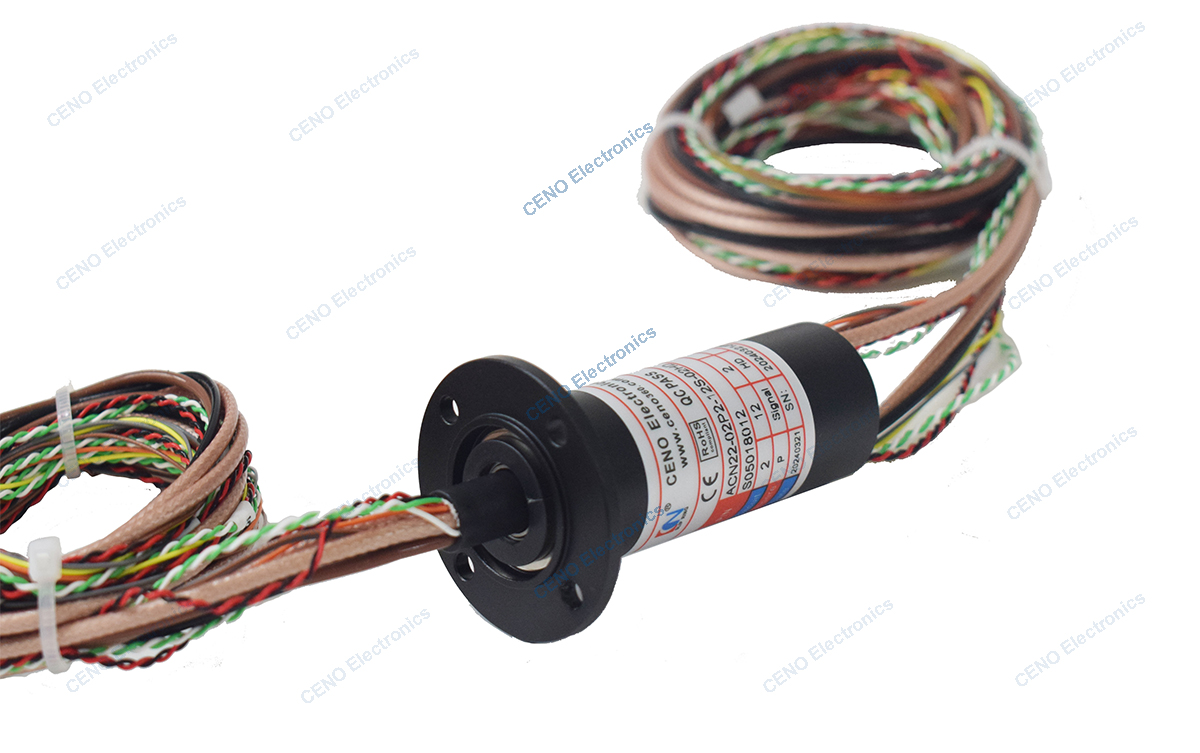 ACN22-02P2-12S-02HD Integrate RF Slip Ring Capsule
