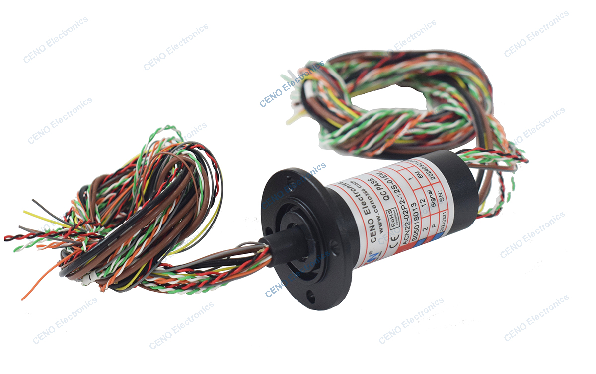 ACN22-02P2-12S-01EM Drone Slip Ring Capsule