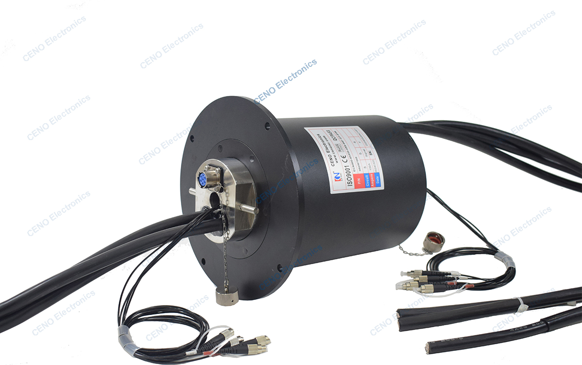 ECN000-03100-05S-04F-GY-IP56 Fiber Optic Rotary Joint