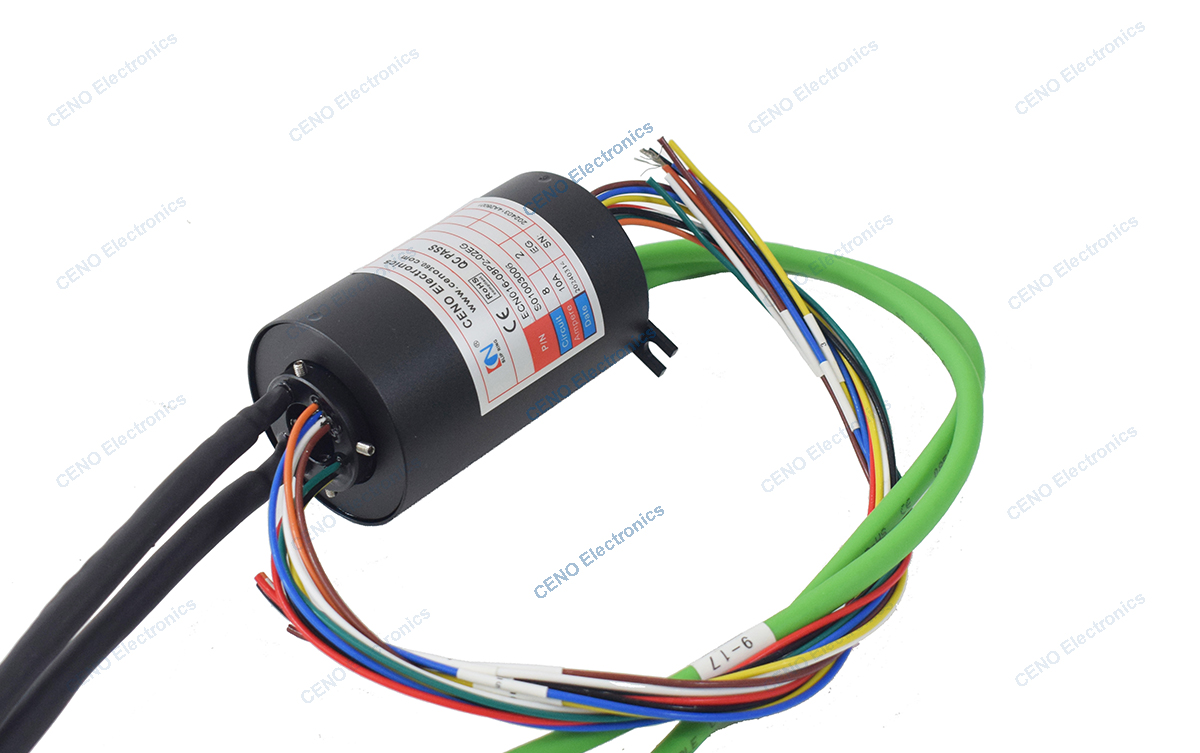 ECN016-08P2-02EG Ethernet Slip Ring