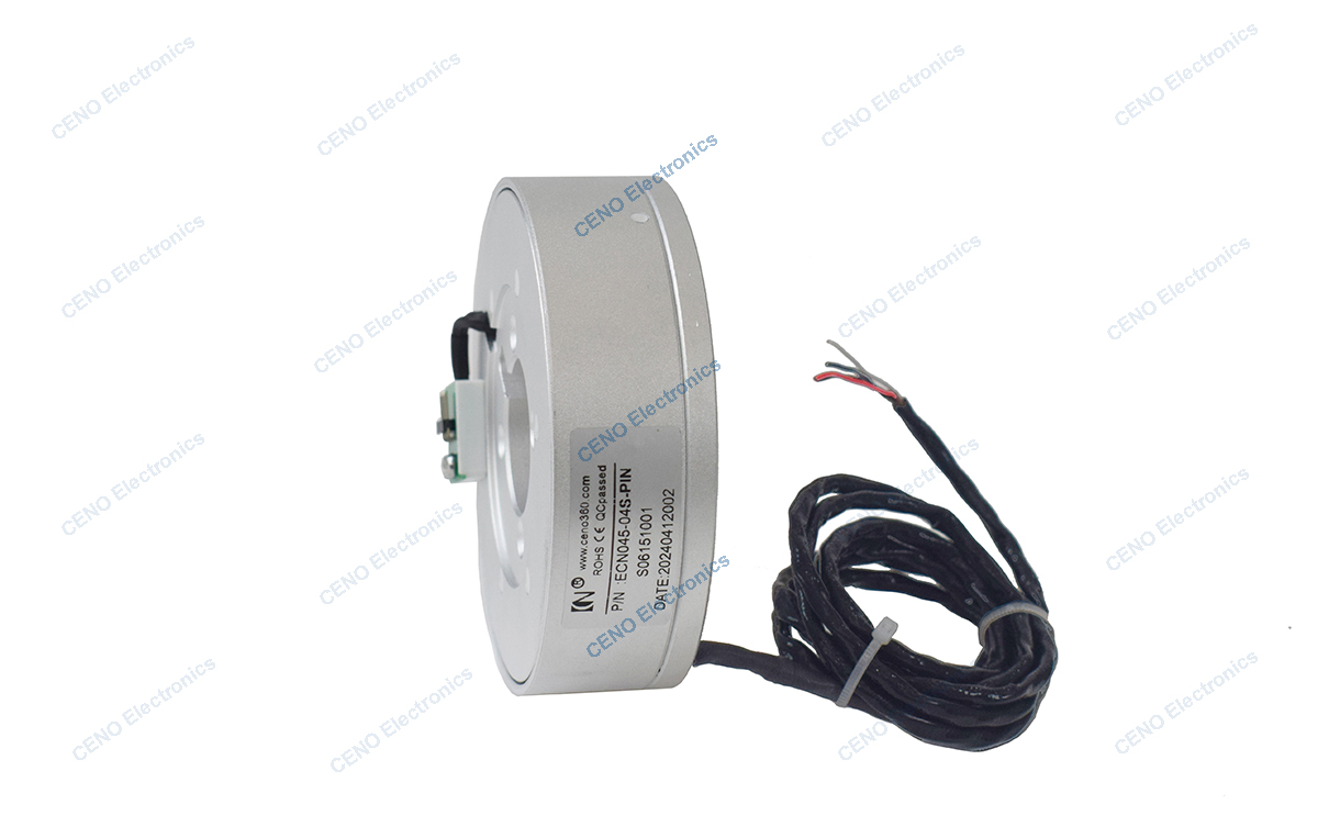 ECN045-04S-PIN  Through Hole Slip Ring with PIN connector