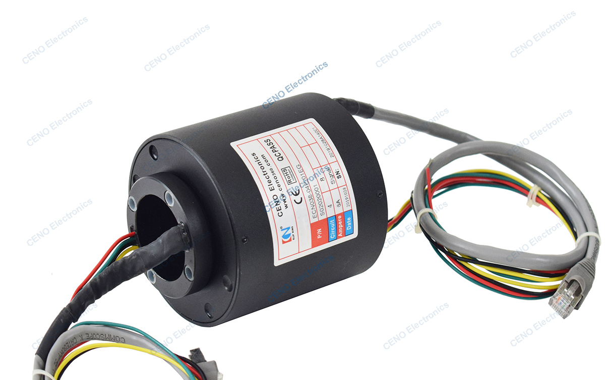 ECN038-04P-01EG Low Temperature Ethernet Slip Ring