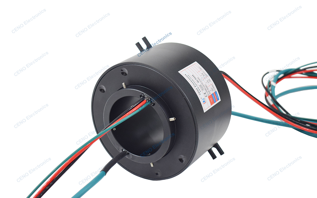 ECN080-03P4-01EM Ethernet signal slip ring
