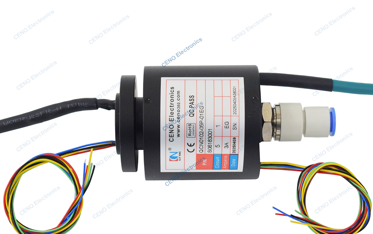 QCN0102-05P-01EG Integrate pneumatic hydraulic rotary union
