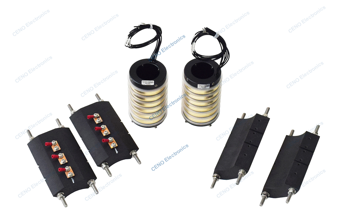 SCN-C-038-06P2  High Speed Carbon Brush Slip Ring