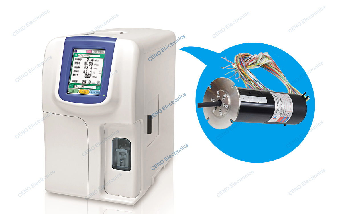 Applications of Pneumatic/hydraulic Slip Rings in Blood analyzers