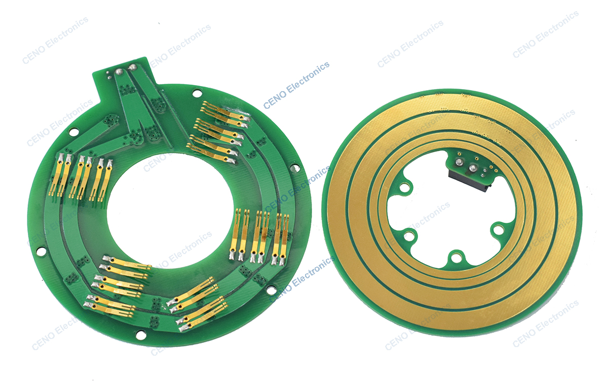 PSCN042-02P4-02S-A Pancake Slip Ring