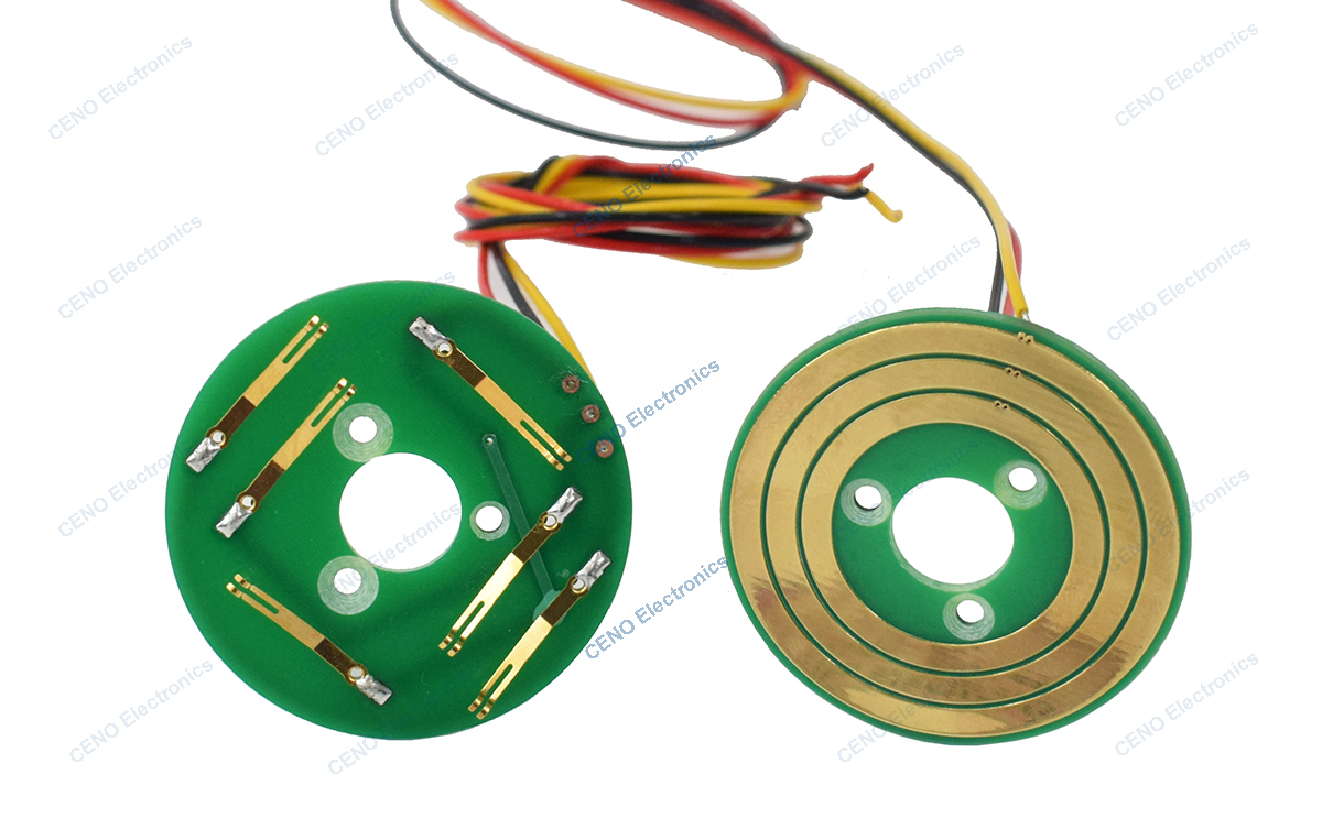 PSCN010-03P1 Low Temperature Pancake Slip Ring