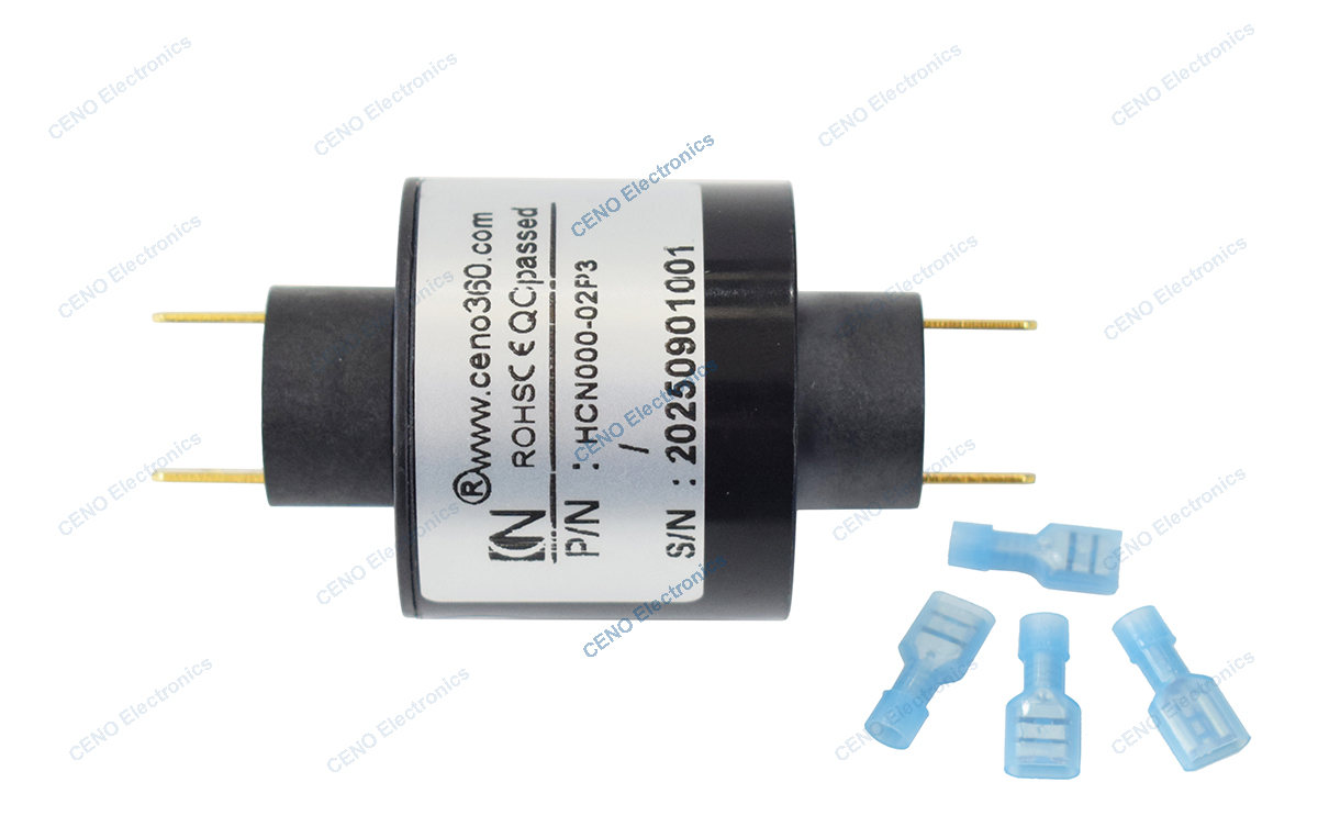 HCN000-02P3  Flat Pin Slip Ring