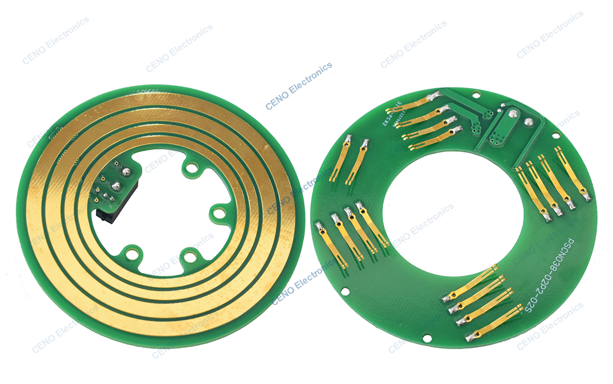 PSCN038-02P2-02S-A Pancake Slip Ring