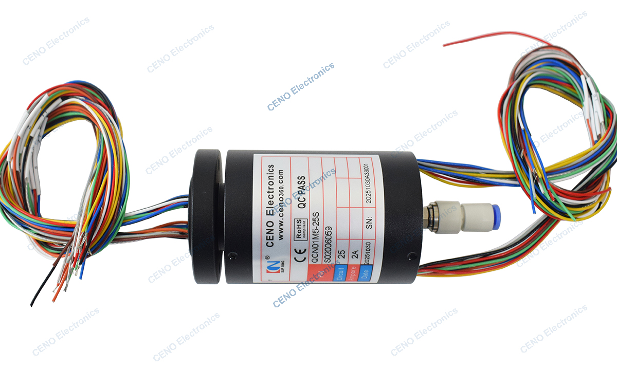 QCN01M5-25S Integrate Pneumatic Hydraulic Slip Ring
