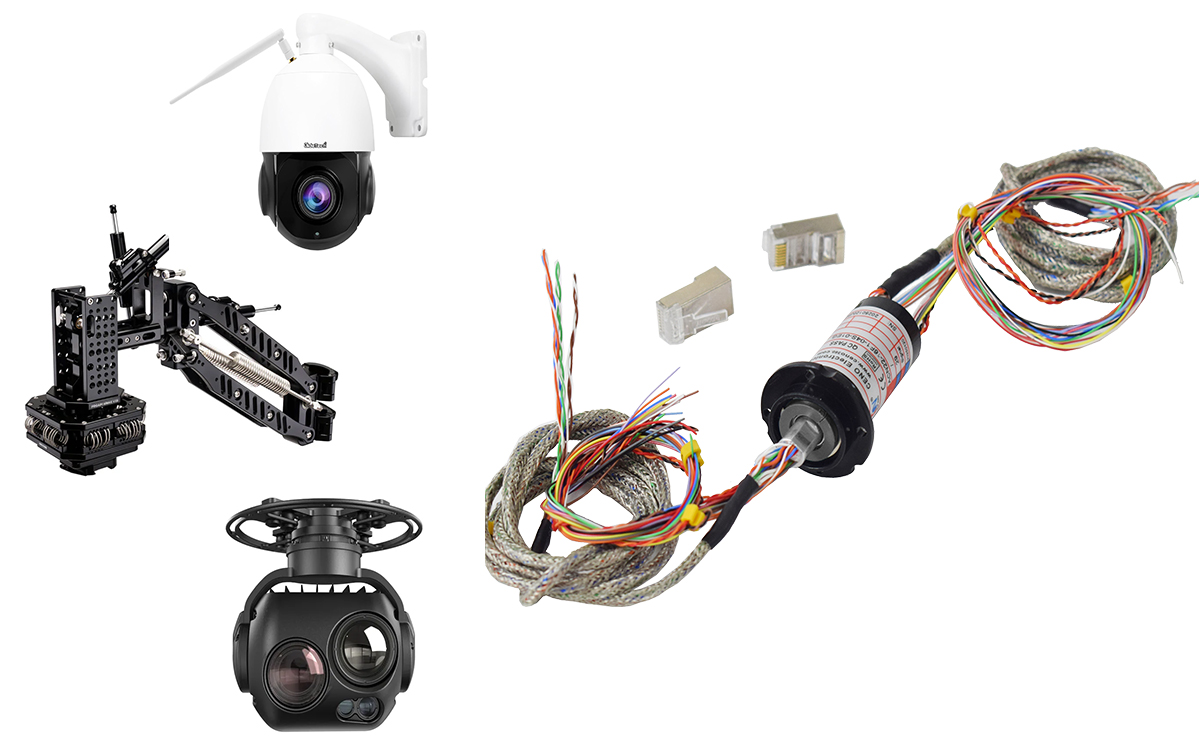 CENO Capsule Slip Ring for Surveillance Equipment