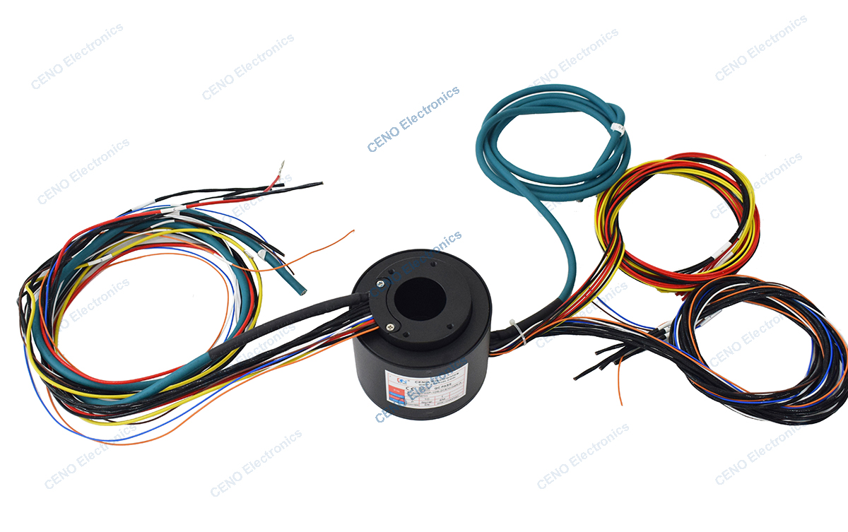 ECN000-05P-10S-01EM-04R-A Low Temperature Ethernet Slip Ring
