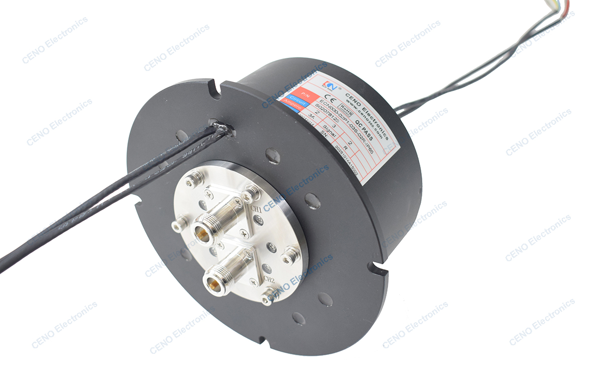 ECN000-02P1-03S-02R-IP65 Integrate RF Slip Ring