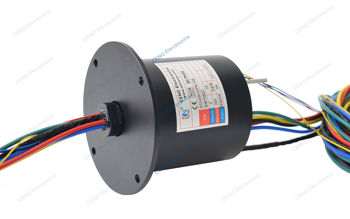ECN000-04P4-10S  CANBUS Signal Slip Ring
