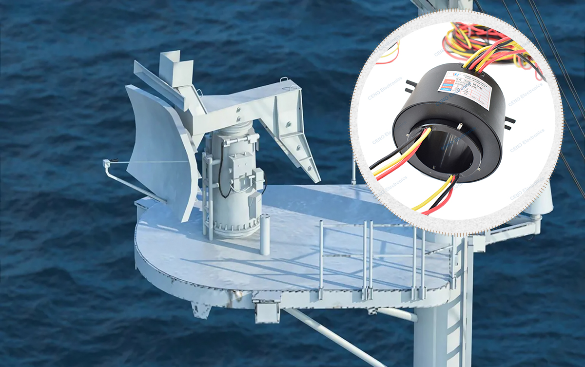 CENO Slip Ring for Ship Borne Radar Equipment