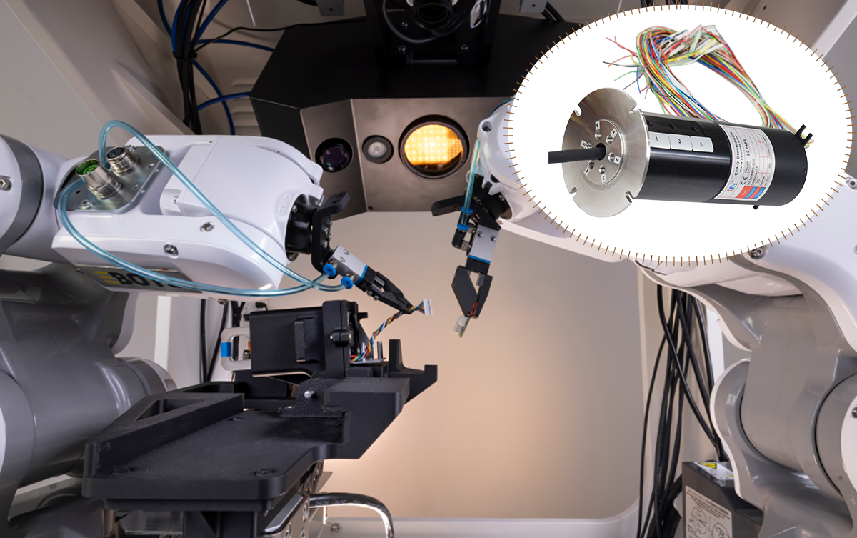 Slip Ring for industrial service robot