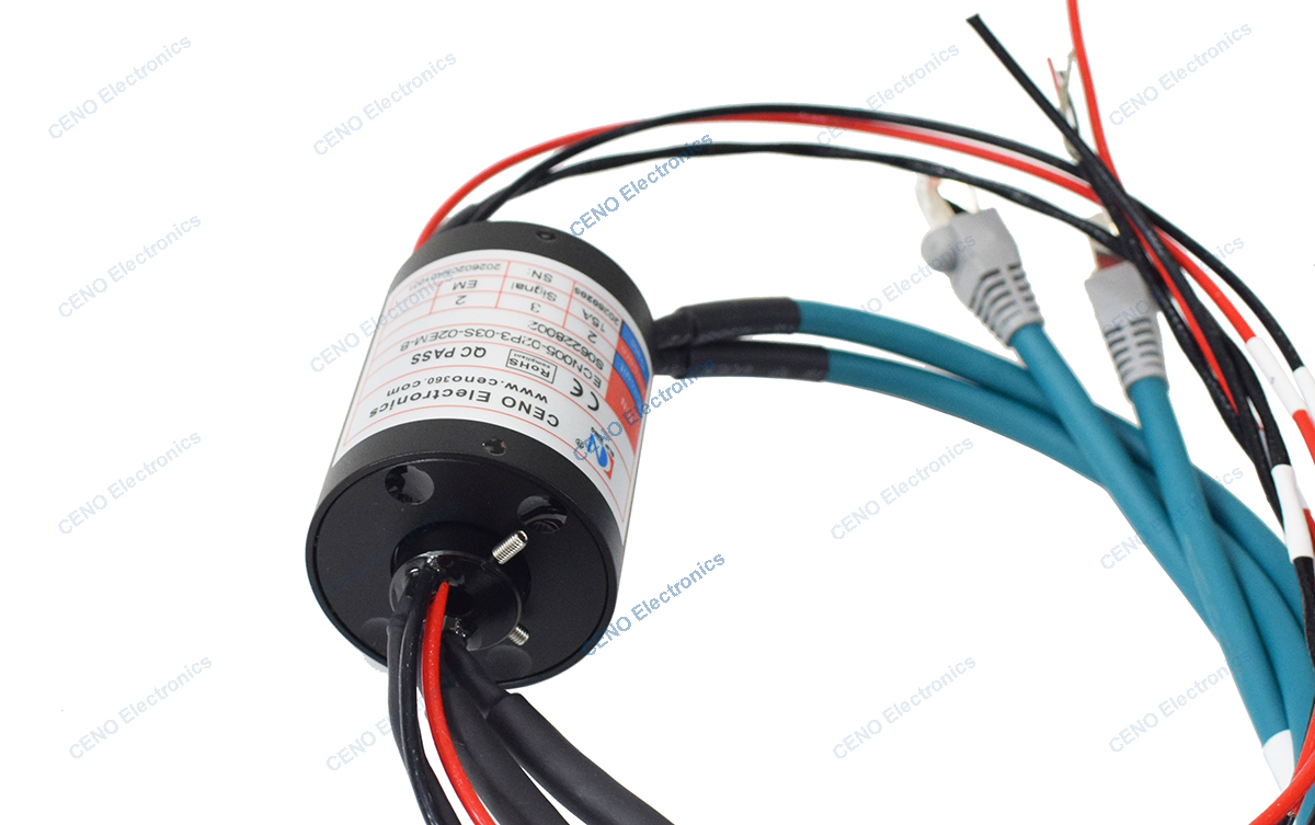 ECN005-02P3-03S-02EM-B  Ethernet Signal Slip Ring