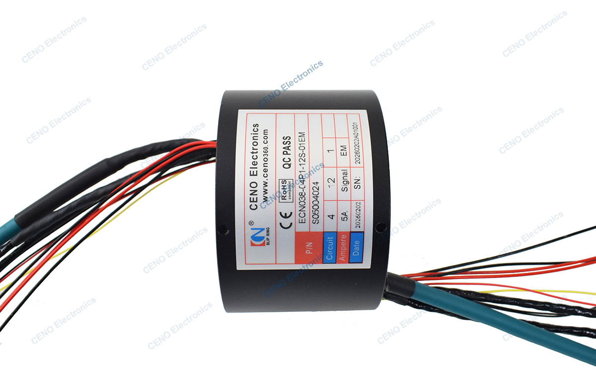 ECN038-04P1-12S-01EM Low Temperature Slip Ring