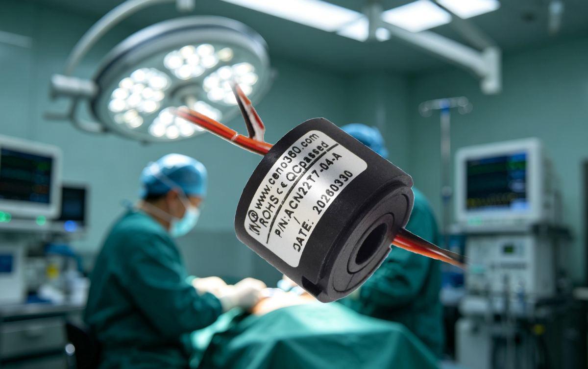 Micro Hollow Slip Ring for Precision Medical Rotary Equipment